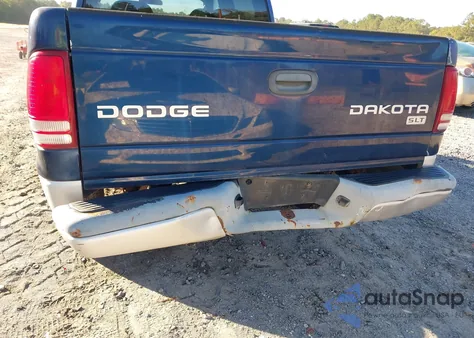 2004 Dodge Dakota Slt from USA, damaged, VIN 1D7HG48N34S737294